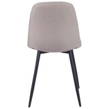 XXXL Stol Mona, Bež, Črne Noge | Shoptok.si