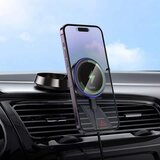 hoco. Induktivni držač za telefon u automobilu kompatibilan s MagSafe 15W za nadzornu ploču - sivi | shoptok.hr