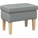  Stolica za noge Svjetlosiva 55 x 35 x 41 cm Tkanina | shoptok.hr