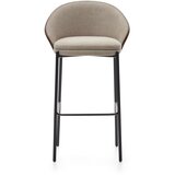 Kave Home Rjavo-bež barski stol (višina sedeža 77 cm) Eamy – | Shoptok.si