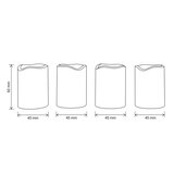 Brilagi SET 4x LED sveće LED/1xCR2032 krem boje + tajmer | Eponuda.com