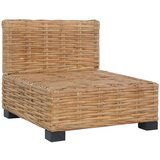 Brez sofa bez naslona za ruke s jastucima od prirodnog ratana | shoptok.hr