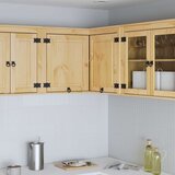  Cabinet s policom Med 80 x 80 x 60 cm Čvrsto borovo drvo | shoptok.hr