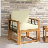  Set vanjskih sofa Čvrsto drvo akacije i poliester | shoptok.hr