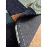 MADE Temno modra ročno tkana preproga iz recikliranih vlaken 120x170 cm Franka – | Shoptok.si