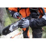 Husqvarna zaščitne delovne rokavice Technical Grip, poliester/nitril, 10, siva/črna | Shoptok.si