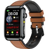 INF Združljiv s Huawei, Samsung, APPLE, Garmin TK77 Pametna ura: EKG, Srčni utrip Brown, (5000129910) Cene