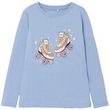 name it Majica 'LONNI' svetlo modra / rumena / roza / črna / bela | Shoptok.si