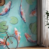  Foto tapeta - Pond in Japan 500x350 Vodootporna | shoptok.hr