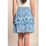 Fenzy Mini Suknja S Printom, Plava | shoptok.hr