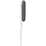  Tapecirani uzglavlje s uzglavljem Bijela i svijetlo siva 180 cm | shoptok.hr