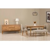 Hanah home Trpezarijski set Vina klupa 04 1005, 6 dijelova, krem | Eponuda.ba
