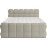 Premium Living Postelja Boxspring Brisbane, Ekru Barva, 160x200 | Shoptok.si
