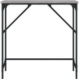  Konzolni stol siva boja hrasta 75x32x75 cm konstruirano drvo | Eponuda.ba