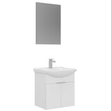 Hanah home Kupatilski ormarić sa umivaonikom i ogledalom (2 komada) Purus 55 317 | Eponuda.com