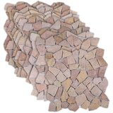 Mozaik pločice Crvena 30 x 30 cm Mramor | shoptok.hr