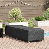  Navlaka za ležaljke Jednobojno Crna 74 x 210 x 40 cm tkanina | shoptok.hr