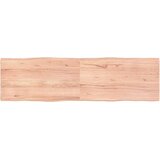 Stolna ploča svjetlosmeđa 180x50x(2-4) cm obrađena hrastovina | shoptok.hr