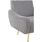 Premier Housewares Črno-bel fotelj Holli – | Shoptok.si