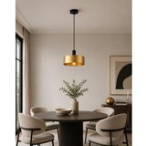 Luster na sajli HAKI 1xE27/60W/230V zlatna/crna | Eponuda.com