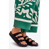 Boto Womens Slippers With Straps And Buckles Black Uliri | shoptok.hr