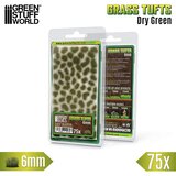 Green Stuff World Static Grass Tufts 6mm Dry Green (75 pcs) | Buseni trave 6mm suvo zeleni (75 kom) | Eponuda.com