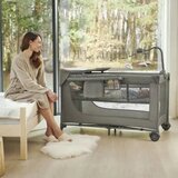 Kinderkraft Potovalna posteljica z dodatki 3v1 Joy 2, bež | Shoptok.si