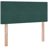  Krevet s od storage s madracem Tamnozelena 120 x 200 cm Baršun | shoptok.hr