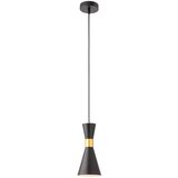  Redo 01-2711 - Visilica na sajli KILT 1xE27/42W/230V prečnik 12 cm crna | Eponuda.com