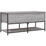  Klupa za pohranu siva boja hrasta 100x42 5x47 cm drvena | shoptok.hr
