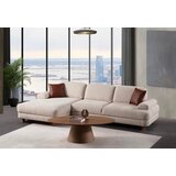 Atelier Del Sofa ugaona garnitura na razvlačenje Nice, 165x75x315 cm, Krem Cene