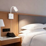  Immax NEO 08296L - Zidna lampa sa USB PUNTO 1xGU10/9W/230V bela | Eponuda.com