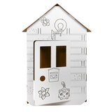 House XXL with a car 3D coloring book for children | shoptok.hr
