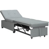  Krevet-sofa na razvlačenje Svijetlo siva 194 x 50 x 82 cm | Eponuda.com
