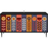  ormar ESSEN 102 x 33 x 51 cm Crni hrast Konstruirano drvo | shoptok.hr