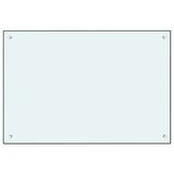  Zaštita od prskanja bijela 90 x 60 cm kaljeno staklo | shoptok.hr