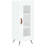 vidaXL Komoda sjajna bijela 34 5 x 34 x 90 cm od konstruiranog drva | shoptok.hr