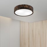  plafonsko svetlo oak smoky 2xE27/15W/230V prečnik 37,5 cm hrast/tamno braon | Eponuda.com