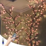 floravine zidne lampe sa cvetnim vinovom lozom - 144 led Cene