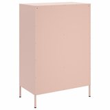  Visoka komoda ružičasta 68x39x101,5cm od čelika | Eponuda.com