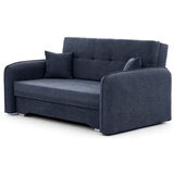 ELTAP Temno modra raztegljiva/s prostorom za shranjevanje sedežna garnitura iz šenilje 155 cm Laine – | Shoptok.si
