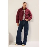 Trendyol Claret Red Regular Coat