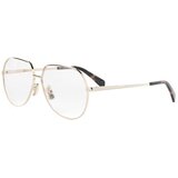Celine Metal Yellow Cat Eye Eyeglasses ONE SIZE (60) Zlata/Kristalna Cene