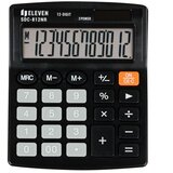  KALKULATOR KOMERCIJALNI 12MJESTA ELEVEN SDC-812NR CRNI | shoptok.hr