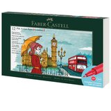  SET PITT ARTIST PEN PK12 LONDON FABER CASTELL 267137 SORTIRANO Cijene
