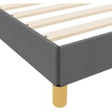  s opruga kutije Tamno siva 180 x 200 cm tkanina | shoptok.hr