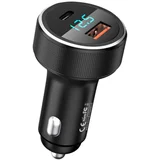 Salo Series 58,5W PD+QC Fast Charging Car Charger RCC215