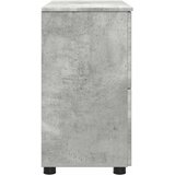  Kupaonski ormar s ladicama Betonski sivi 76,5 x 35 x 64 cm | shoptok.hr