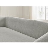 Bobochic Paris Svetlo siva raztegljiva sedežna garnitura iz šenilje 228 cm Neyo – | Shoptok.si