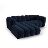 Micadoni Home Temno modra kotna sedežna garnitura (levi kot) Lupine – | Shoptok.si